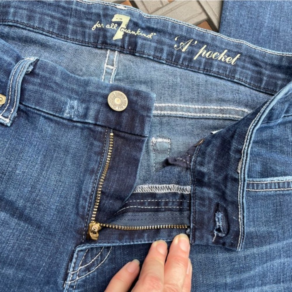 7 For All Mankind A pocket jeans size 30 - Picture 8 of 13
